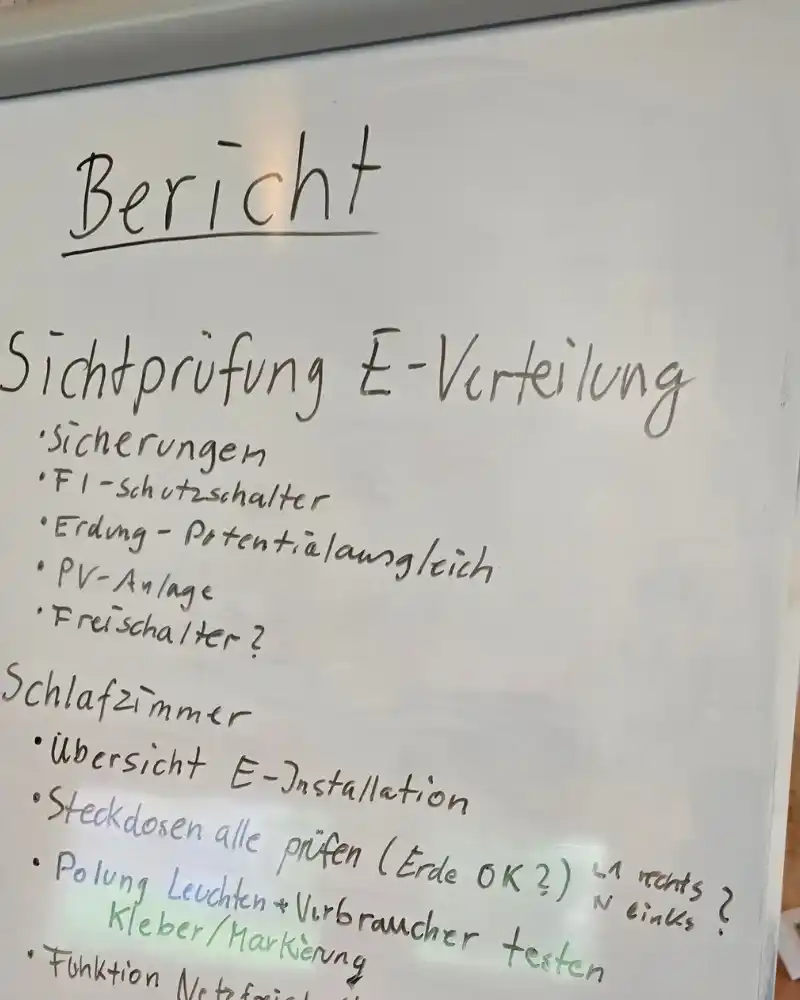 Brainstorming einheitliches Messprotokoll für geobiologische Beratung
