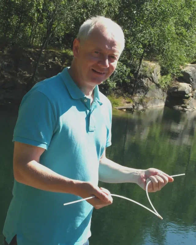 Dieter Garten ist Ausbilder beim Forschungskreis für Geobiologie
